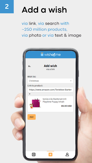 WishOf.Me: The Wish list app Screenshot 3