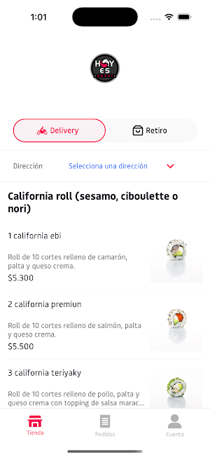 Hoy es Sushi Screenshot 0