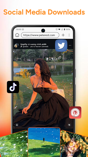 Saveora: All Video Downloader Screenshot 1