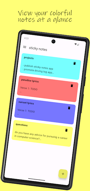 Sticky Notes Screenshot 0