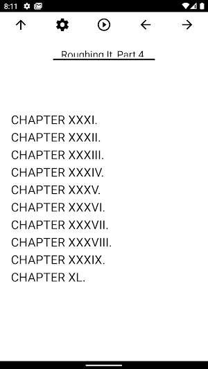 Book, Roughing It, Part 4. Screenshot 0