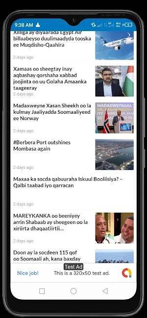 Somalian Wararka - Somali News Screenshot 3