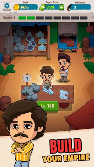 Narcos: Idle Cartel Screenshot 2