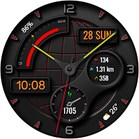 Hybrid TARDONA WS23 Watch face