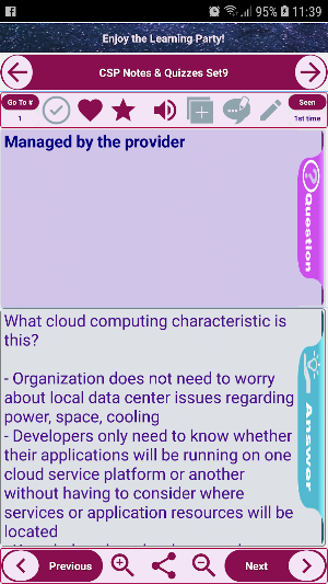 Cloud Security Professio.nal (CSP):Exam Review. Screenshot 1