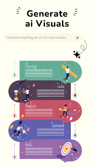 Visual AI: Infographics Maker Screenshot 0