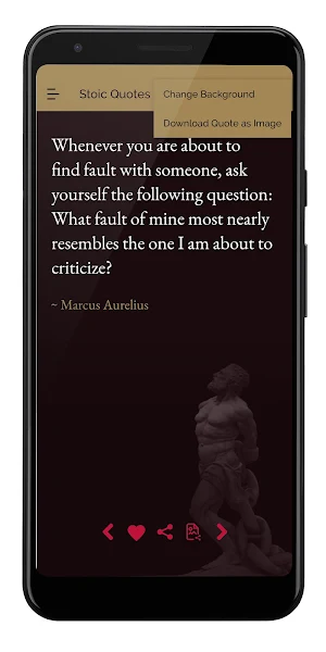 Daily Stoic Quotes - Inspirational Stoic Quotes Screenshot 2