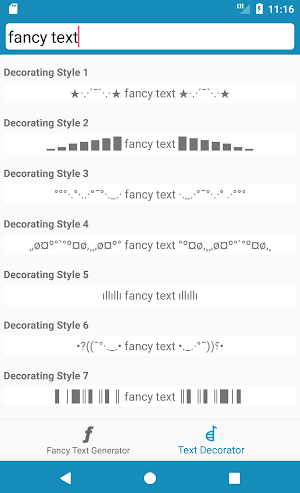Cool Fonts - Font Generator & Font Changer Screenshot 2