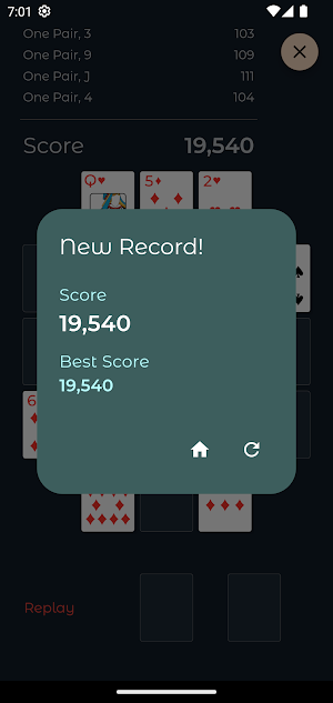 CardLine Puzzle - Solitaire Screenshot 2