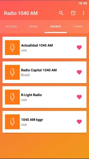 radio 1040 am online Screenshot 2