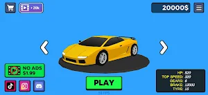 Endless Desert Night Drive Screenshot 0