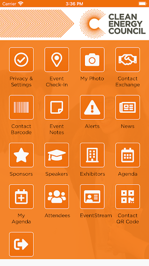 CEC Events Screenshot 1