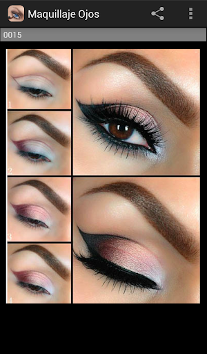 makeup eyes woman Screenshot 3