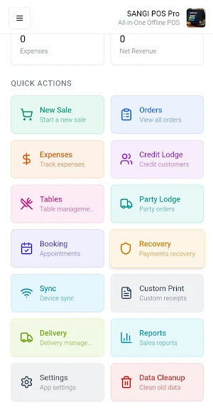 SANGI POS Screenshot 1