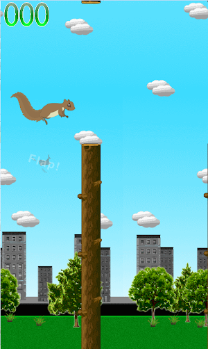 Flappy Squirrel Screenshot 1