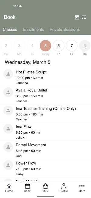 Ima Yoga Screenshot 1
