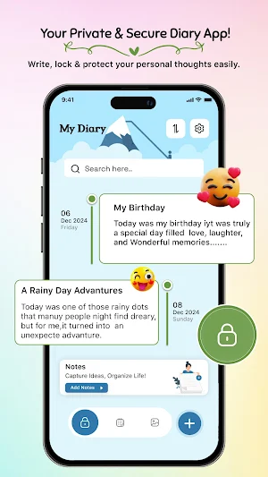My Secret Diary - Lock & Notes Screenshot 0