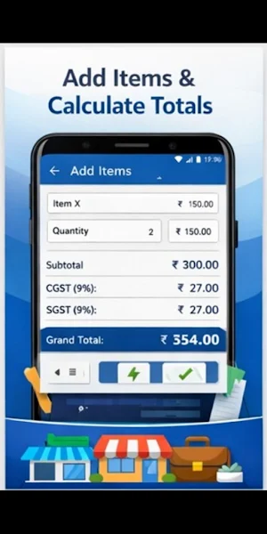 BillKaro India GST Billing App Screenshot 1