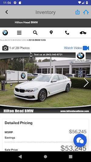 Hilton Head BMW Screenshot 3