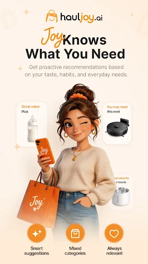 Hauljoy AI: Shopping Assistant Screenshot 0