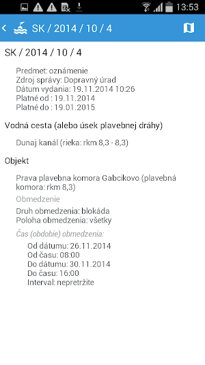 SlovRIS Screenshot 2