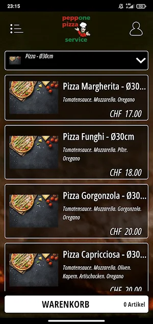 Peppone Pizza Screenshot 0