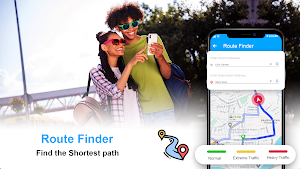 GPS Map Navigation Street View Screenshot 2