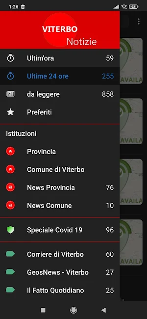 Viterbo notizie Screenshot 0