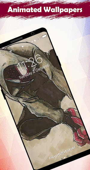 Live Wallpapers Miles Morales Screenshot 2