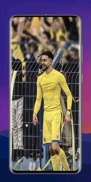 Al Nassr FC 4K Wallpaper Screenshot 0