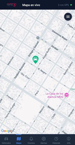 Fustec GPS Screenshot 1