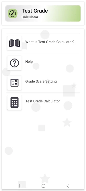 Test Grade Calculator Screenshot 0