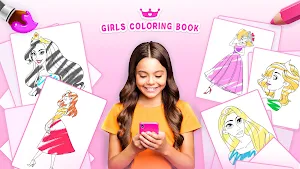 Kids Coloring Games: Princess Screenshot 3