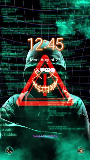 Hacker Hoody - Wallpaper Screenshot 0