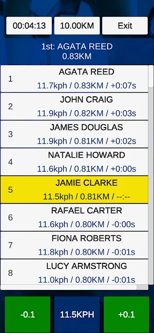 Treadmill Race Training 5k 10k Screenshot 0