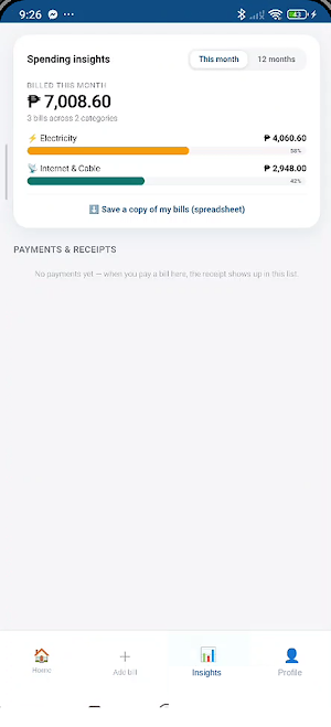 OneBill PH Screenshot 1