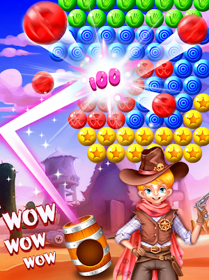 Texas Cowboy Bubble Screenshot 2