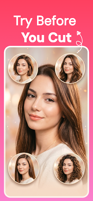 Hair AI: Hairstyle Try On Screenshot 0