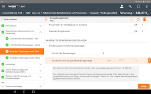 WISO steuer:App 2019 Screenshot 2