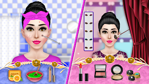 Fashion dress up, makeup spa Screenshot 3