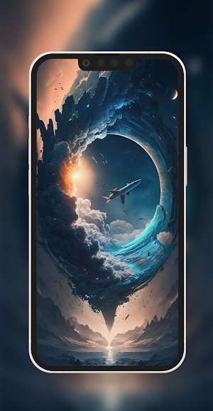 Space & galaxy Wallpaper Screenshot 2
