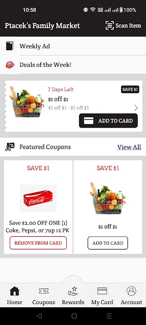 Ptacek’s Family Market Screenshot 0