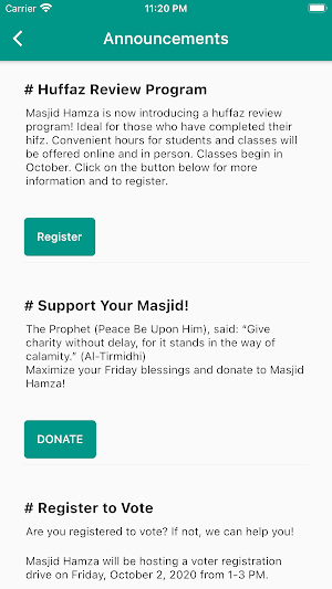 Masjid Hamza Screenshot 3
