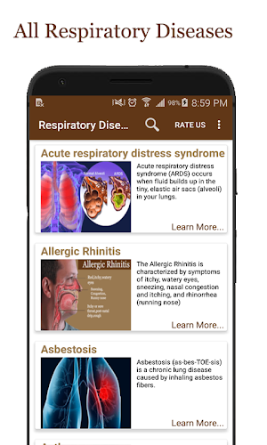 All Respiratory Disease and Treatment Screenshot 0