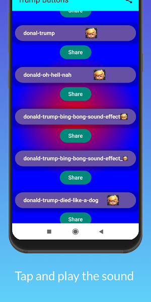 Trump buttons sounds Screenshot 2