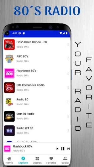 80s Radio Screenshot 1
