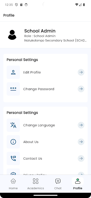EduFlow Staff Screenshot 3