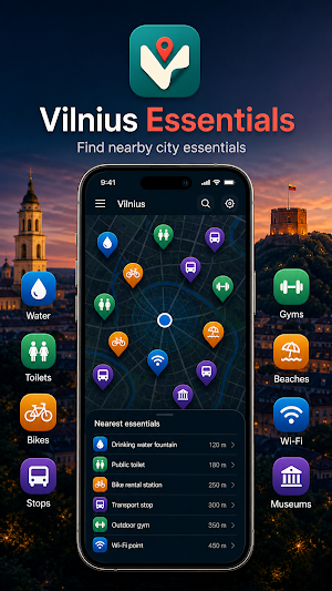 Vilnius Travel Essentials Screenshot 0