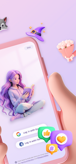 My3Dify - Explore&Read Stories Screenshot 1