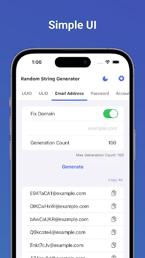 Random String Generator Screenshot 1